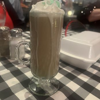 Manhattan Restaurant - After dinner coffee with baileys and creme de menthe - Steakhouses Near Me - Fresno, California Manhattan Restaurant - After dinner coffee with baileys and creme de menthe - Steakhouses Near Me - Fresno, California