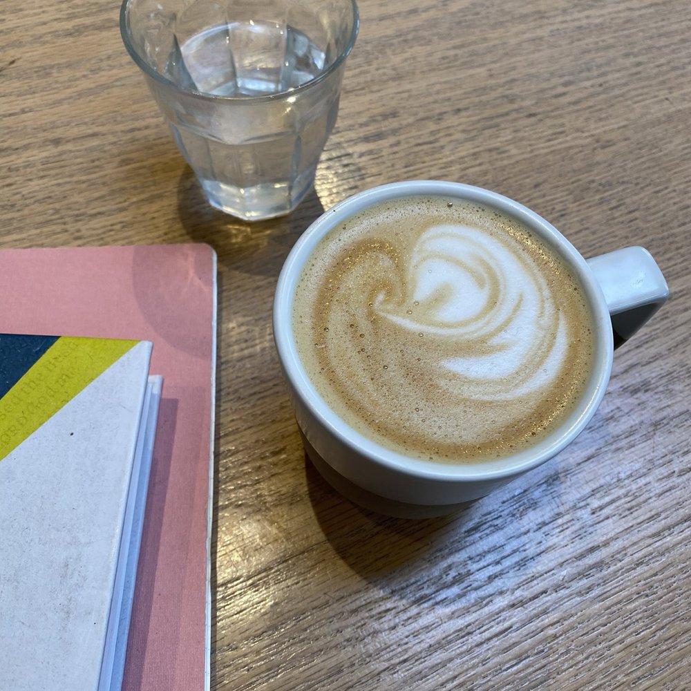 Highly Likely - Hot lavender latte with oat - Coffee & Tea Near Me - Los Angeles, California Highly Likely - Hot lavender latte with oat - Coffee & Tea Near Me - Los Angeles, California