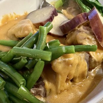 Pink Salt Grill - Oxtail Stew "Kare-Kare" - Filipino Near Me - Santa Clarita, California Pink Salt Grill - Oxtail Stew "Kare-Kare" - Filipino Near Me - Santa Clarita, California