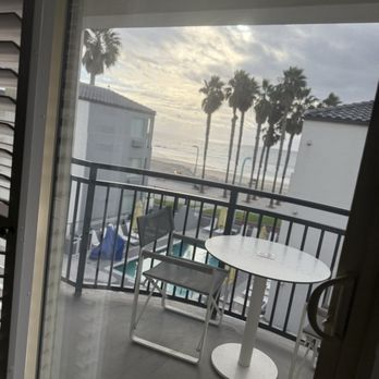 Ocean Park Inn - Balcony overlooking the pool and beach - San Diego, CA