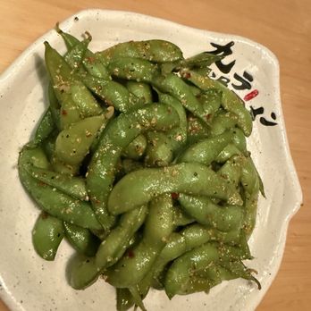 Kyuramen - Edamame Appetizer! Very tasty! - Ramen Near Me - Tigard, Oregon Kyuramen - Edamame Appetizer! Very tasty! - Ramen Near Me - Tigard, Oregon