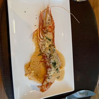 Vast - 1st course- megladon shrimp with a sweet potato puree- very good - American Near Me - Oklahoma City, Oklahoma Vast - 1st course- megladon shrimp with a sweet potato puree- very good - American Near Me - Oklahoma City, Oklahoma