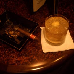 I brought my own. I'm sure the prices are jacked on the cigars here.