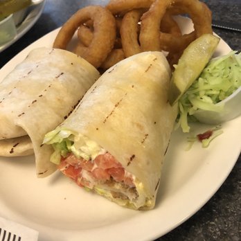 Zak's Diner - Onion rings and crispy chicken wrap - Diners Near Me - Ottawa, Ontario Zak's Diner - Onion rings and crispy chicken wrap - Diners Near Me - Ottawa, Ontario