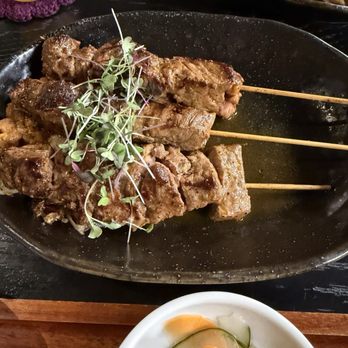 Little Plum - Ribeye skewers - Asian Fusion Near Me - Honolulu, Hawaii Little Plum - Ribeye skewers - Asian Fusion Near Me - Honolulu, Hawaii