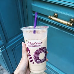 Chatime - Large milk tea (same flavor as in California) : )