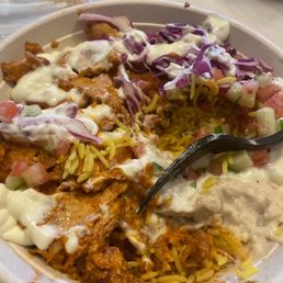 Butter chicken bowl Butter chicken bowl