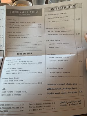 Menu photo 8 Row 34 Burlington, MA