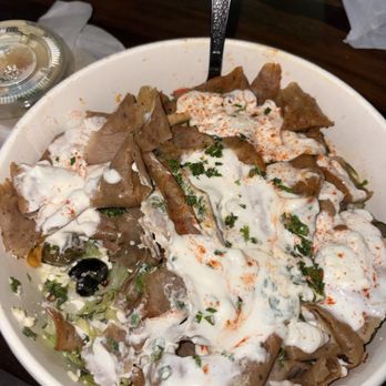 Crafted Gyros - Build your own plate! This is amazing!! - Mediterranean Near Me - Dallas, Texas