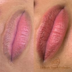 Delicate Touch Esthetics by Mylene - Sample of Healed LIPS without filter nor editing. (1 session prior touch up) text 916 801 9859 by Appointment only!