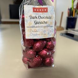 Naked Chocolate - Dark ganache chocolate eggs