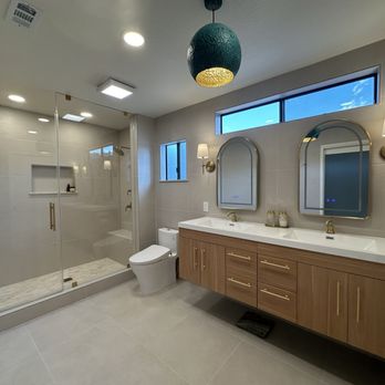 Styles In Tile - Upgraded bathroom - Flooring Near Me Styles In Tile - Upgraded bathroom - Flooring Near Me