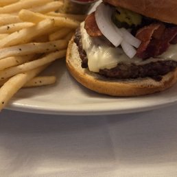 Dry hamburger
