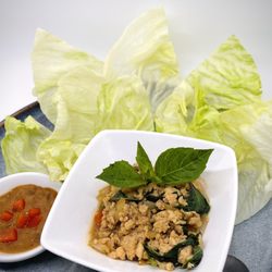 Splash of Thai - Asian Basil Chicken Wrap
