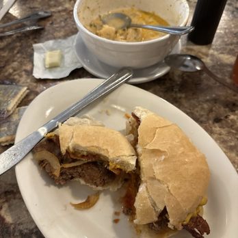 D'Atri's Restaurant - Corn soup and burger. - Sandwiches Near Me - La Vale, Maryland D'Atri's Restaurant - Corn soup and burger. - Sandwiches Near Me - La Vale, Maryland