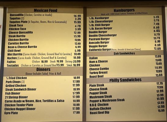 Menu photo 4 Tam's Burger Yucaipa, CA