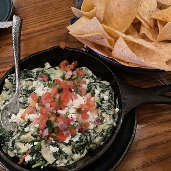 King Ranch Texas Kitchen - Spinach and artichoke dip! Fresh flavors and not too heavy. - Steakhouses Near Me - Houston, Texas King Ranch Texas Kitchen - Spinach and artichoke dip! Fresh flavors and not too heavy. - Steakhouses Near Me - Houston, Texas