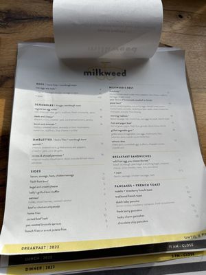 Menu photo 8 Milkweed Boston, MA Menu photo 8 Milkweed Boston, MA