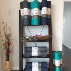 The Ch'i Spot - Manduka mats and slings for sale. These definitely do NOT slip during hot yoga.