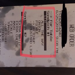 What I actually ordered