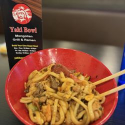 Yaki Bowl - Mongolian BBQ Bowl