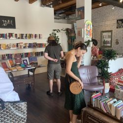 Maktaba Bookshop - What a lovely shop! Well curated selection of books and records.
