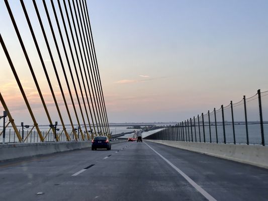 Sunshine Skyway Bridge by null