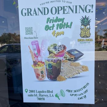 Bora Bora Smoothie Cafe - Juice Bars & Smoothies Near Me - Harvey, Louisiana