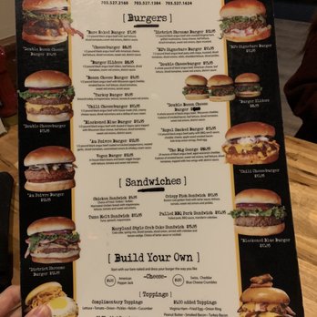 Burger District  - Menu - Burgers Near Me - Arlington, Virginia