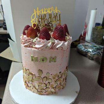 Caked Las Vegas - Strawberry Almond cake - Bakeries Near Me - Las Vegas, Nevada
