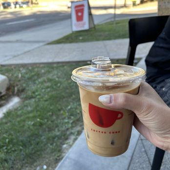 Coffee Code Espresso Bar - Almond milk latte - Coffee & Tea Near Me - Fullerton, California Coffee Code Espresso Bar - Almond milk latte - Coffee & Tea Near Me - Fullerton, California