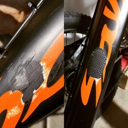 Altitude Composites - Before and after without paint