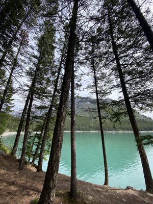 Lake Minnewanka by null