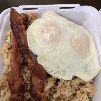 Joe's Grill Express - Joe's Loco Moco (Corn beef hash, gravy, fried rice, over easy egg) - American Near Me - Honolulu, Hawaii Joe's Grill Express - Joe's Loco Moco (Corn beef hash, gravy, fried rice, over easy egg) - American Near Me - Honolulu, Hawaii