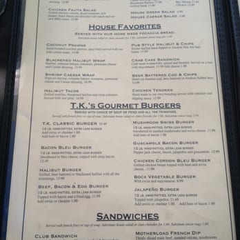 TK Maguire's - Menu - page 2 - Bars Near Me - Juneau, Alaska