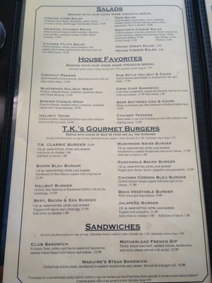 Menu photo 7 TK Maguire's Juneau, AK Menu photo 7 TK Maguire's Juneau, AK