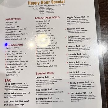 Soya Sushi & Grill - Happy Hour Menu - Sushi Bars Near Me - Chanhassen, Minnesota Soya Sushi & Grill - Happy Hour Menu - Sushi Bars Near Me - Chanhassen, Minnesota
