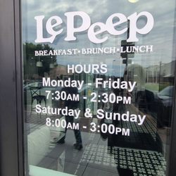 LePeep - Hours of operations