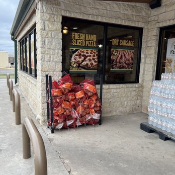The Texan - a storefront with a large pile of food - Convenience Stores Near Me - Yorktown, Texas The Texan - a storefront with a large pile of food - Convenience Stores Near Me - Yorktown, Texas