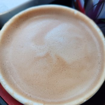 Mugshots Espresso - Cheery blossom mocha with oat milk - Coffee & Tea Near Me - Reno, Nevada