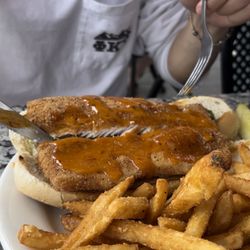 The Pickled Herring - Fish sandwich