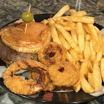 Swensons Drive-In - A Galley Boy, French fries, and overcooked onion rings. - American Near Me - Avon, Indiana Swensons Drive-In - A Galley Boy, French fries, and overcooked onion rings. - American Near Me - Avon, Indiana