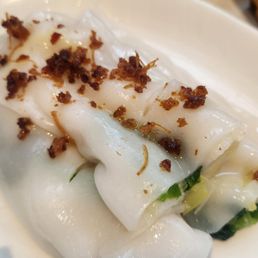 Xo sauce scallop rice noodle rolls Xo sauce scallop rice noodle rolls