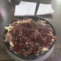 Biggie's Burritos Bowls and Tacos - This is the mac & cheese, brisket 15 bucks