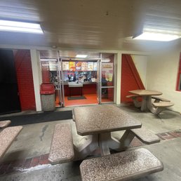Exterior outside entrance of Wienerschnitzel - Fremont, California Exterior outside entrance of Wienerschnitzel - Fremont, California