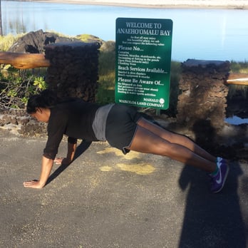 FWRD+ Wellness Collective - We DO IT while on vacation or away for work.  I'm holding a straight arm plank position. - Barre Classes Near Me - San Diego, California