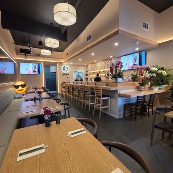 Zuko Sushi Bar - Inside and they had the game on - Sushi Bars Near Me - San Jose, California Zuko Sushi Bar - Inside and they had the game on - Sushi Bars Near Me - San Jose, California