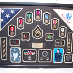 Military Memories and More - U.S. Army Retirement Shadow Box