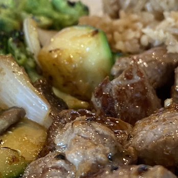 Hibachi House - Closeup of Hibachi Steak - Asian Fusion Near Me - Fort Myers, Florida Hibachi House - Closeup of Hibachi Steak - Asian Fusion Near Me - Fort Myers, Florida