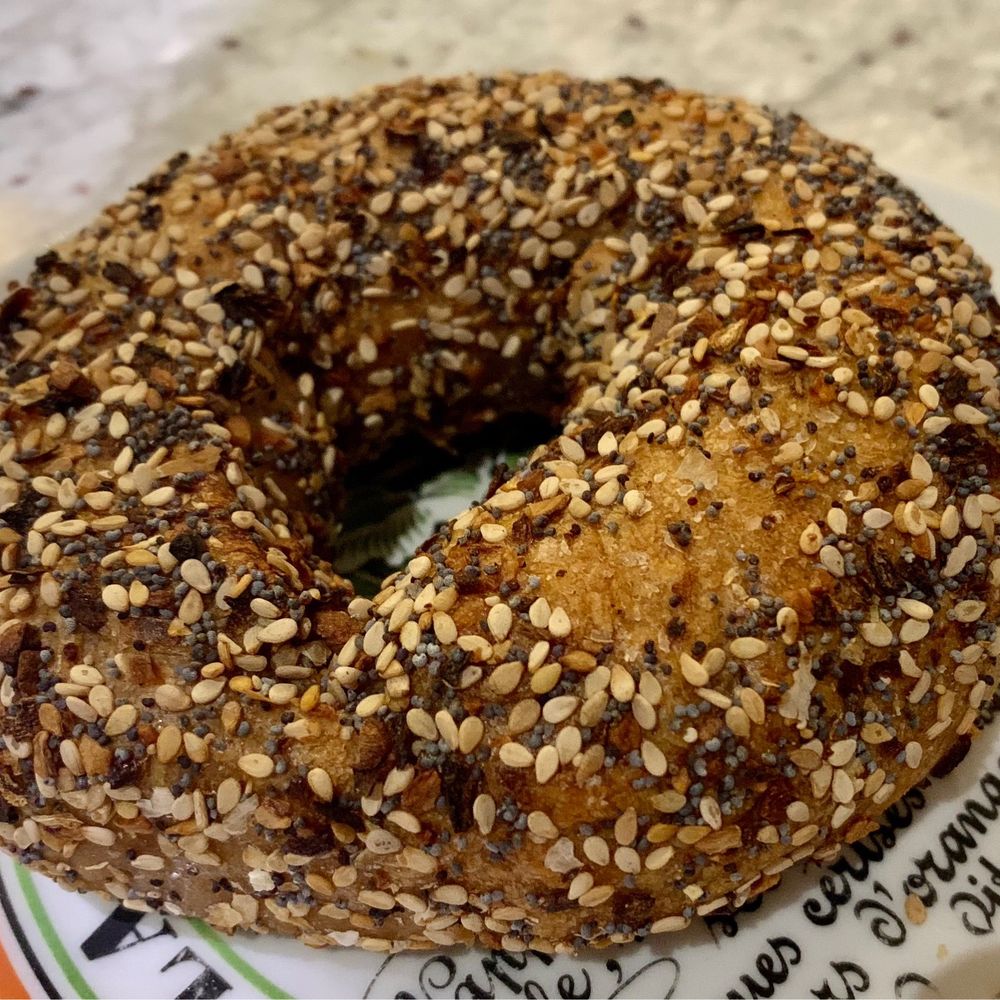 Everything Bagel ($3)- 3/5 stars Everything Bagel ($3)- 3/5 stars
